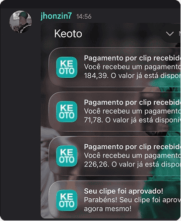 Notificação PIX