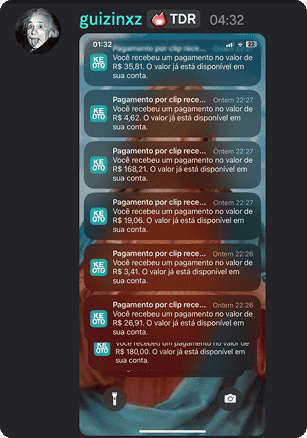 Notificação PIX