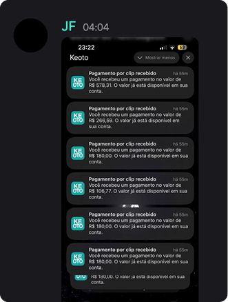 Notificação PIX