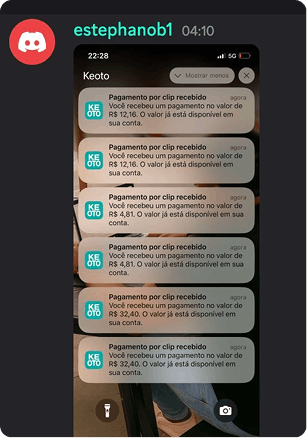 Notificação PIX